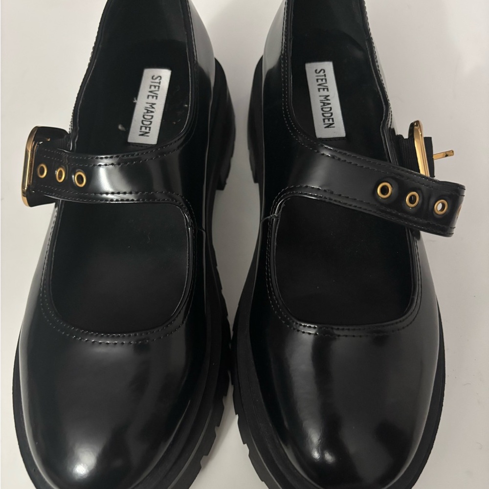 Steve Madden Mary Jane shoes size 9.5 new no box - Picture 2 of 7